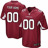Youth Nike Arizona Cardinals Customized Red Team Color Stitched NFL Game Jersey,baseball caps,new era cap wholesale,wholesale hats
